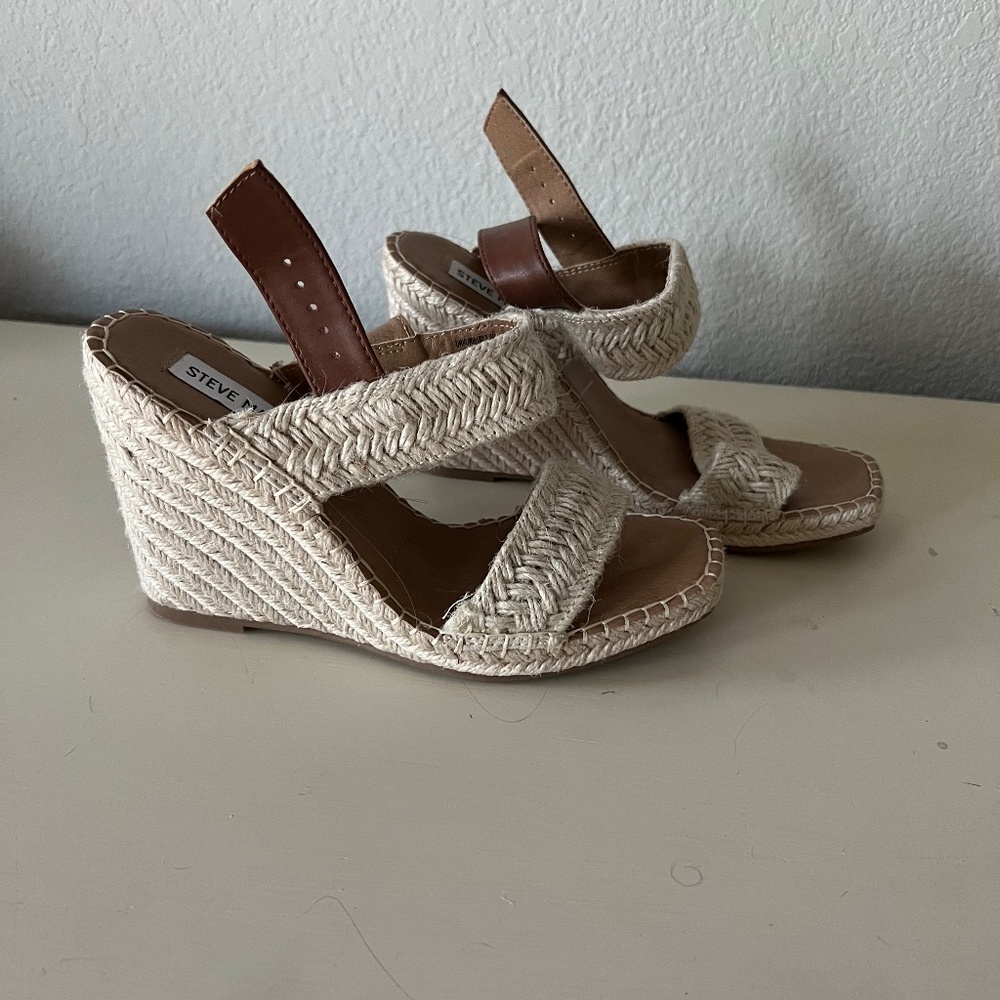 Steve Madden Espadrille wedges
